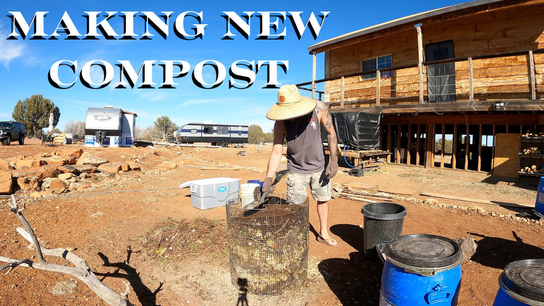 Rebuilding Our Compost Pile for the New Growing Season