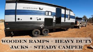 Leveling Up Stability: Testing the LIBRA Telescopic RV Stabilizer Jacks on Our Camper Trailer